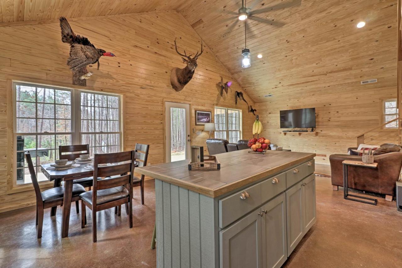 Peaceful Family Cabin On 10 Acres With Game Room! Heflin Exterior foto