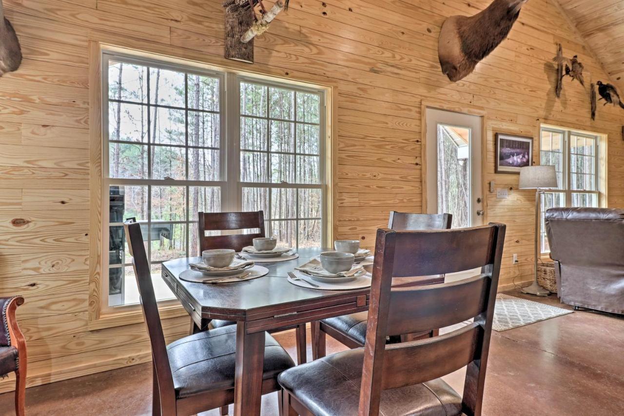 Peaceful Family Cabin On 10 Acres With Game Room! Heflin Exterior foto