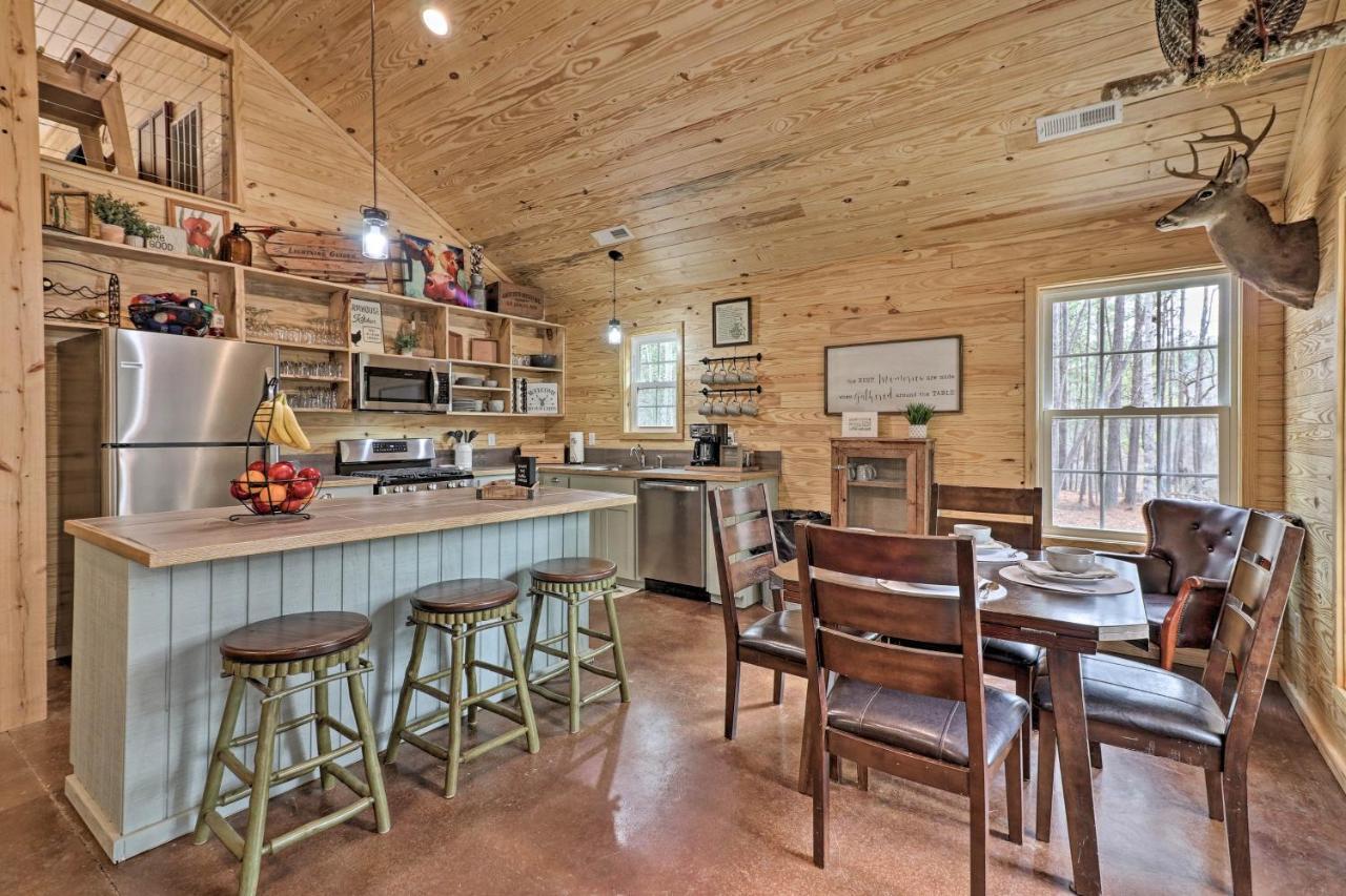 Peaceful Family Cabin On 10 Acres With Game Room! Heflin Exterior foto