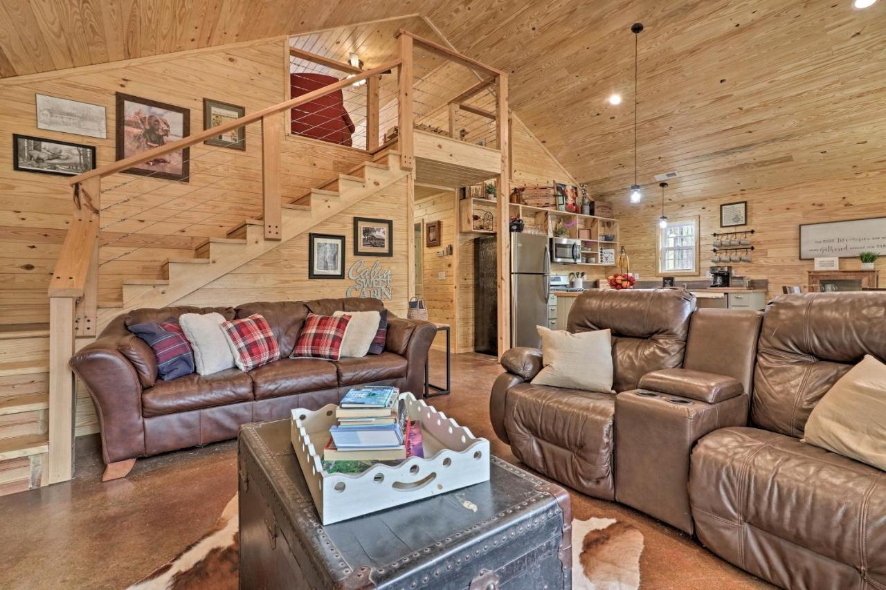 Peaceful Family Cabin On 10 Acres With Game Room! Heflin Exterior foto