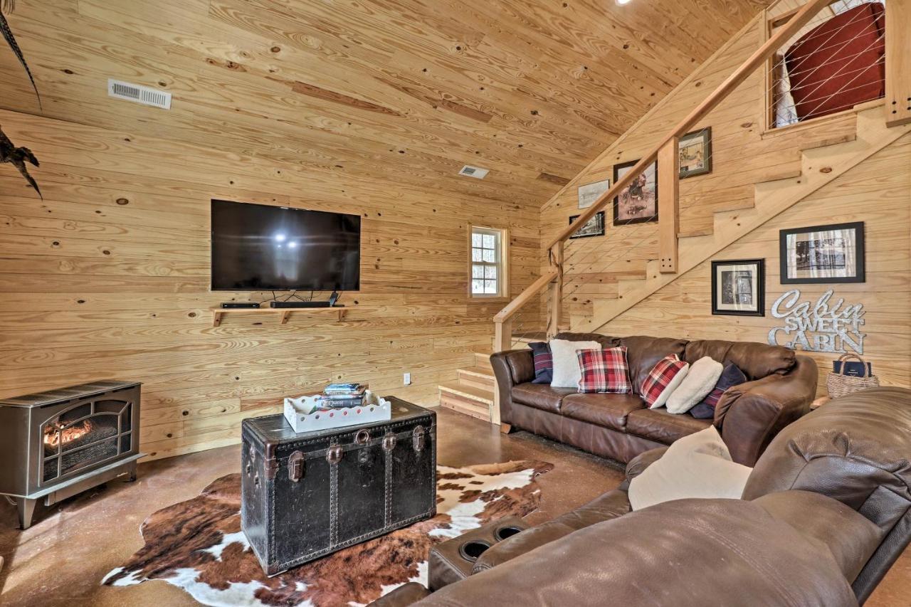 Peaceful Family Cabin On 10 Acres With Game Room! Heflin Exterior foto