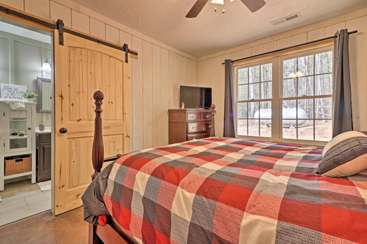 Peaceful Family Cabin On 10 Acres With Game Room! Heflin Exterior foto
