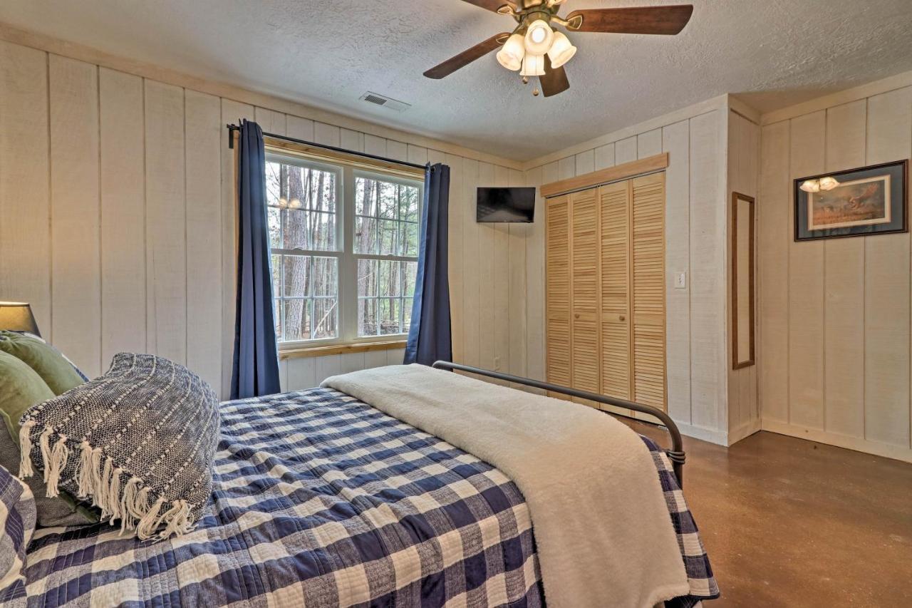 Peaceful Family Cabin On 10 Acres With Game Room! Heflin Exterior foto