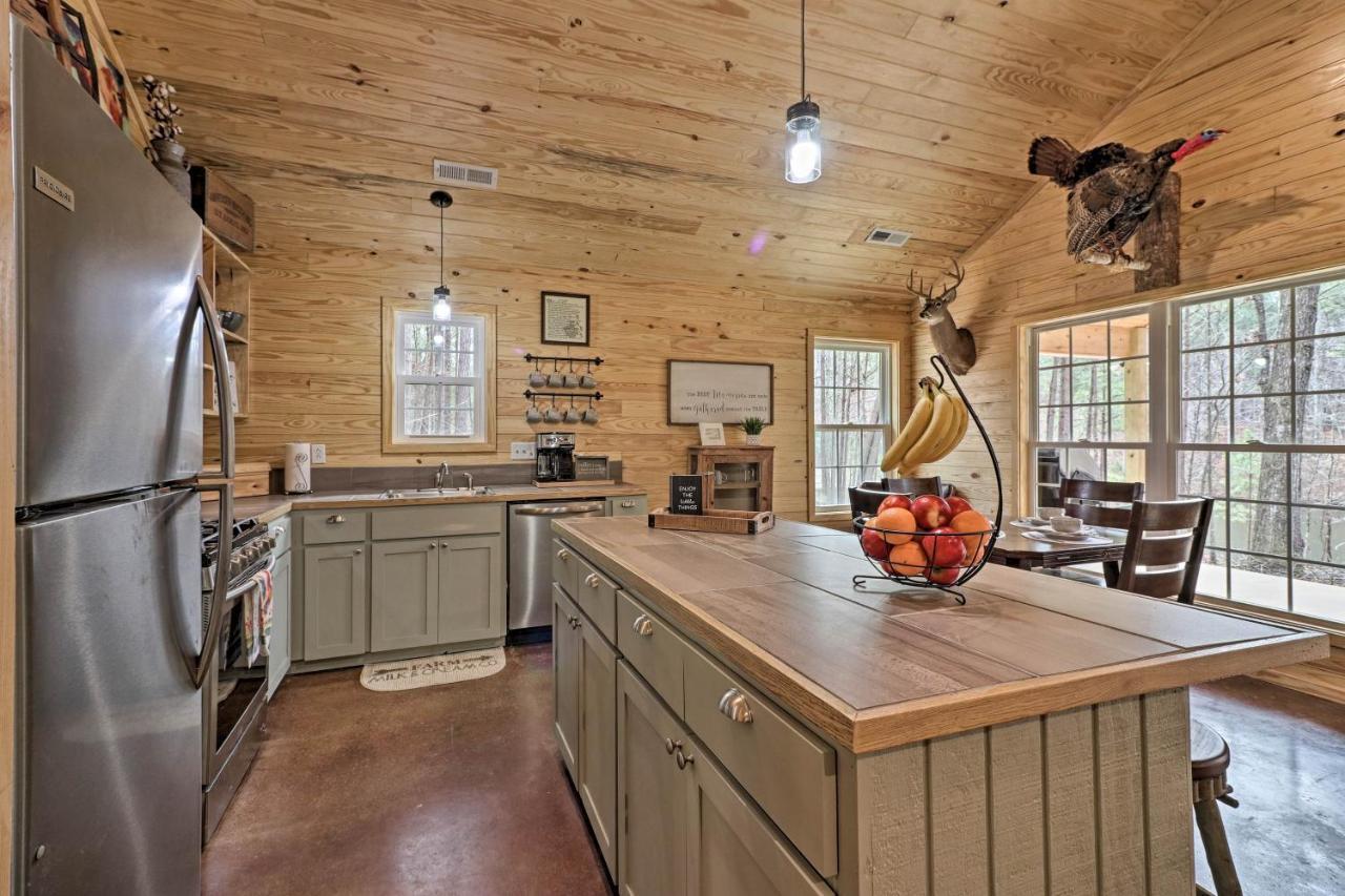 Peaceful Family Cabin On 10 Acres With Game Room! Heflin Exterior foto
