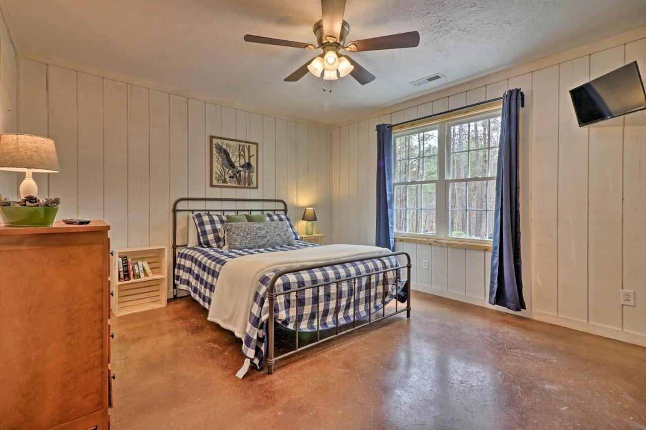 Peaceful Family Cabin On 10 Acres With Game Room! Heflin Exterior foto